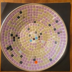 Mid Century Modern Tiled Bowl